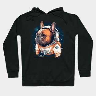 French Bulldog Astronaut Hoodie